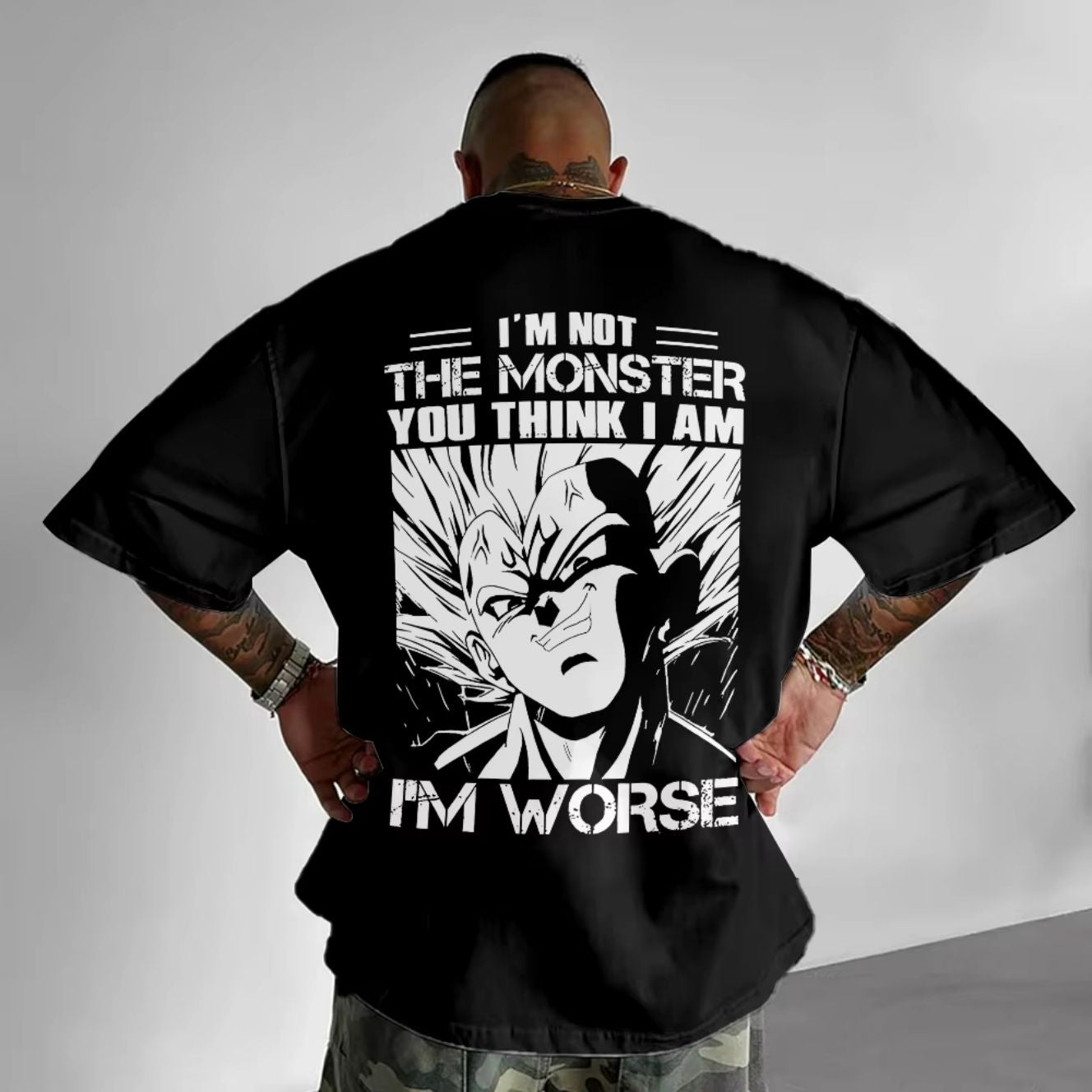 camiseta vegeta majin