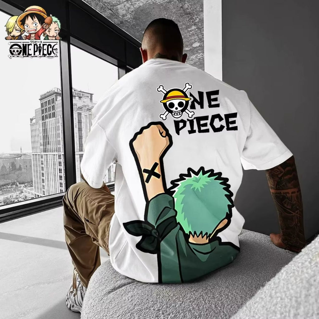 camiseta one piece amigos