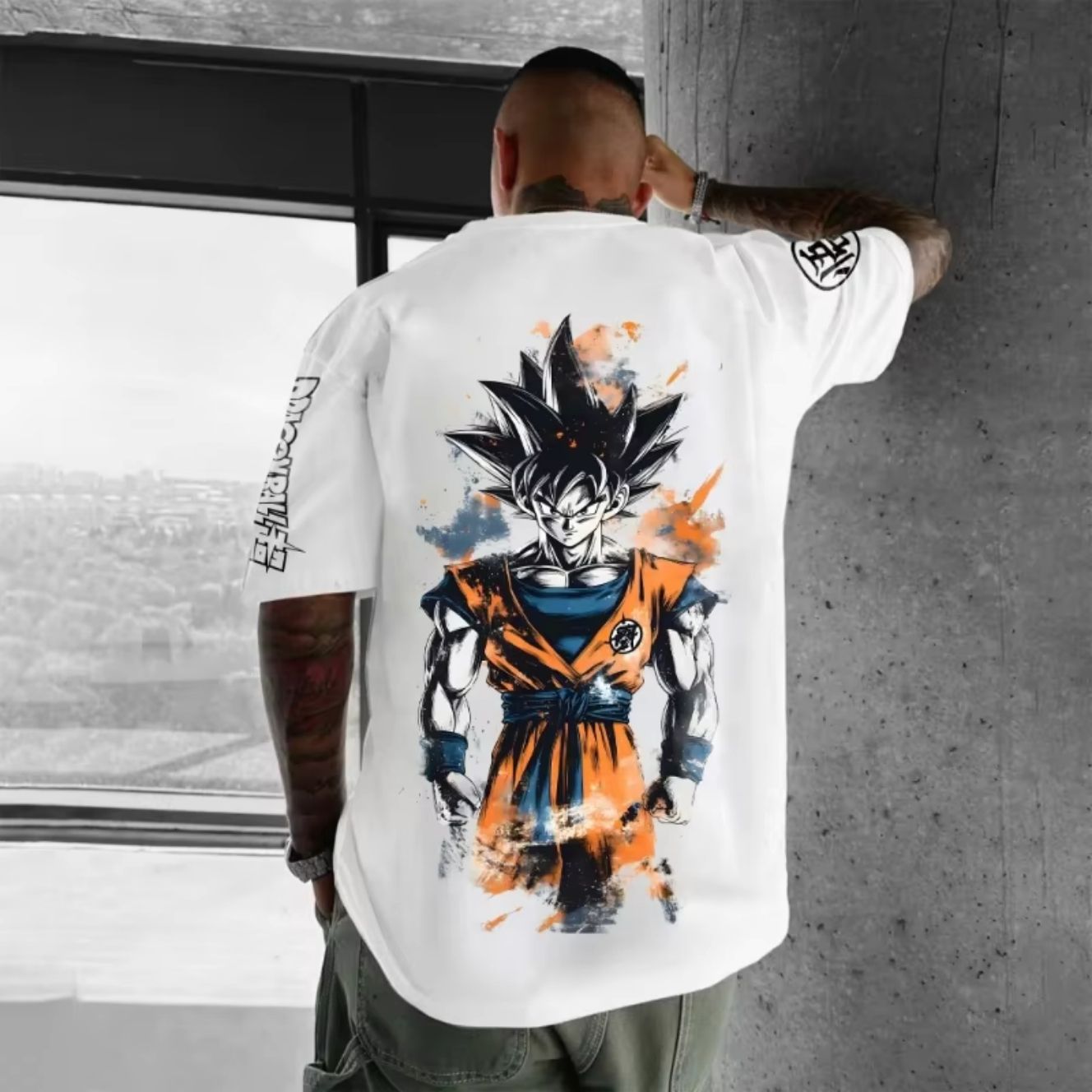 camiseta goku