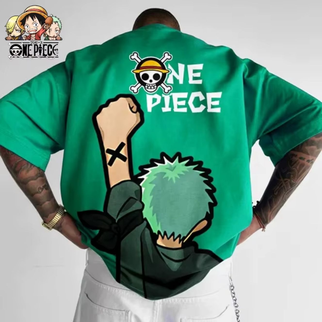 camiseta one piece amigos