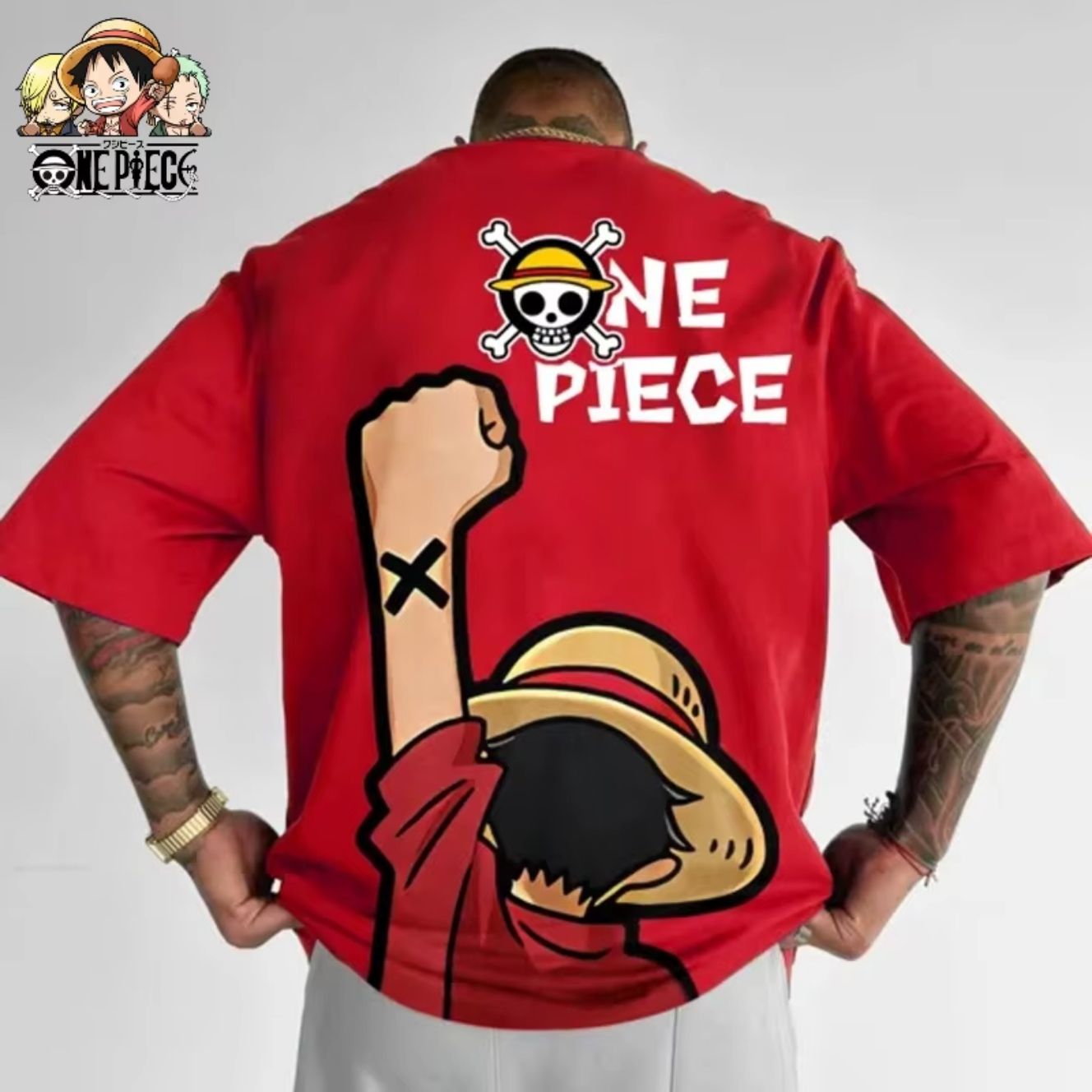 camiseta one piece amigos